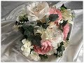 Tricia's Creations: Bridal Series Floral Round Wedding Bouquet