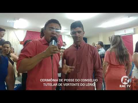 Cerimônia de posse do Conselho Tutelar de Vertente do Lério #vcnaractv