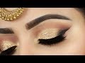 गोल्डन आई मेकअप कैसे करें how to do golden eye makeup look for wedding | Deepti Ghai Sharma