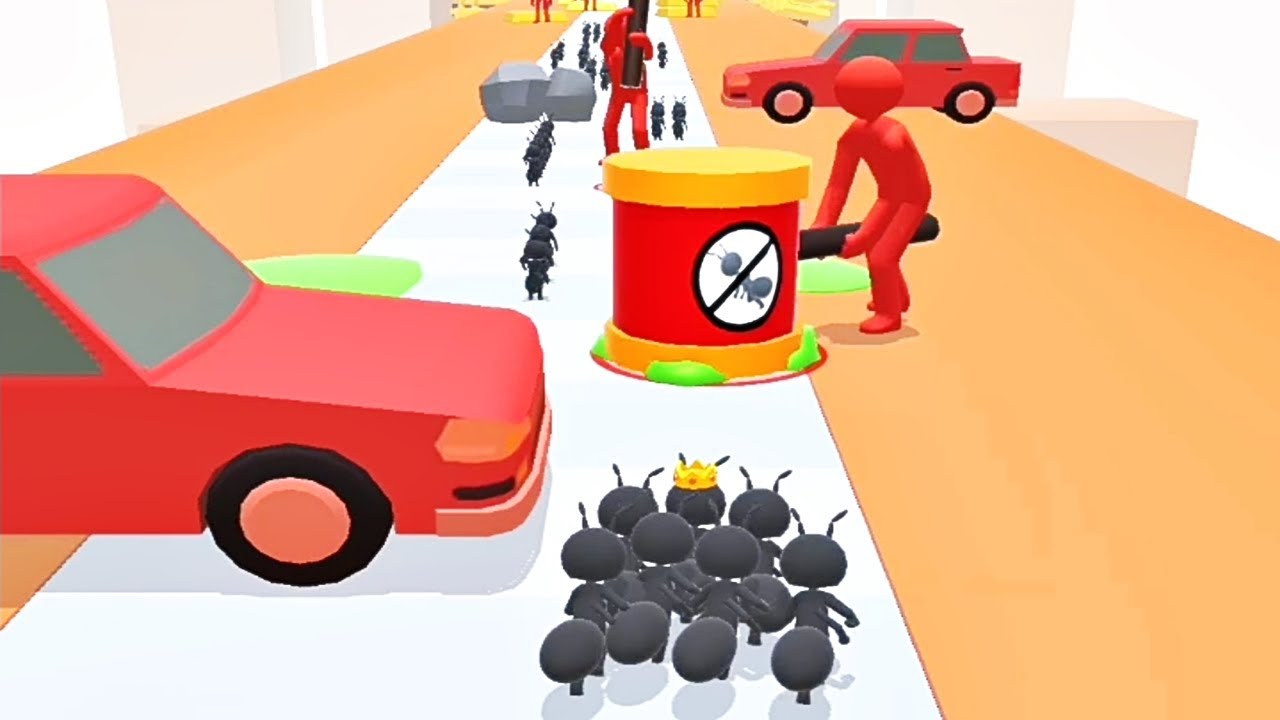 TINY RUN 3D -🐜⭐️ GAMEPLAY - New Big Update Android and iOS - YouTube