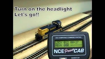 LC101 HO scale LocoCruiser basic decoder adjust CV1 and CV2