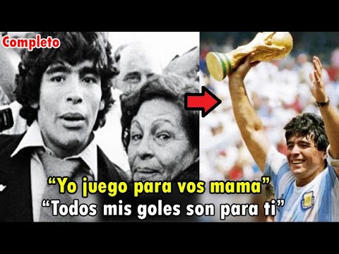 La EMOTIVA charla entre MARADONA y su MADRE minutos despues de SALIR CAMPEON DEL MUNDO con ARGENTINA