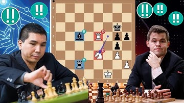 Traditional Chess Game:08 By Magnus Carlsen vs Lê Quang Liêm