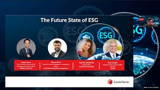 LexisNexis Regulatory Compliance - The Future State of ESG Webinar