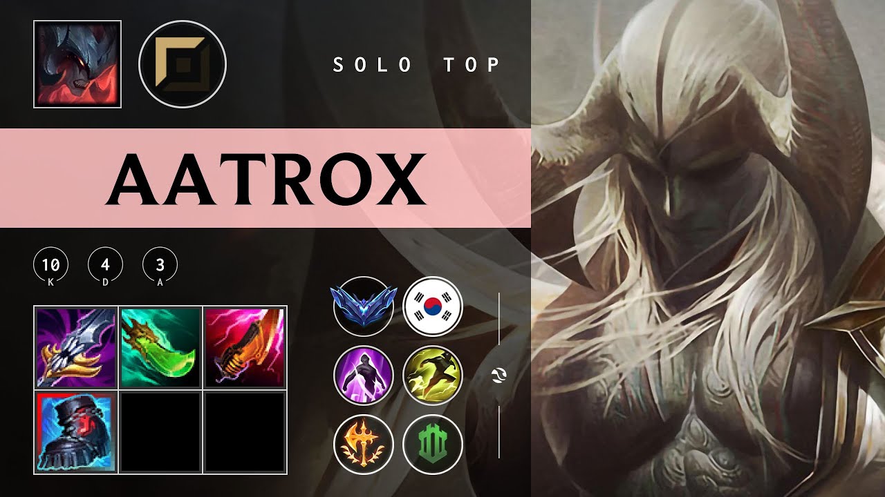 Aatrox Top vs Heimerdinger - KR Diamond Patch 25.23