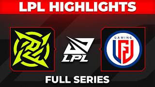 NIP vs LGD Highlights ALL GAMES | LPL Split 3 Playoffs 2026 | Ninjas In Pyjamas vs LGD Gaming screenshot 2