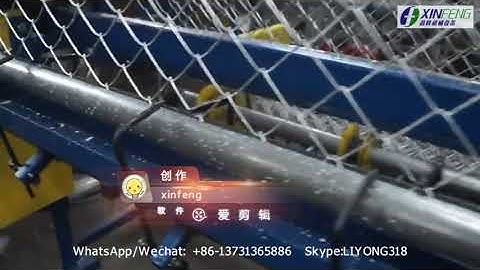 automatic chain link fence machine;wire mesh machine;china chain link fence machine;chinawiremachine