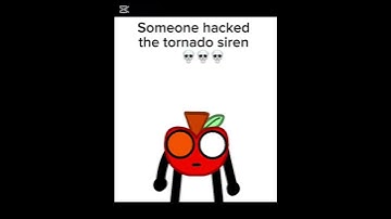 Thumbnail of Someone hacked the tornado siren to put a SpongeBob song 💀💀 #animation #memes #shorts