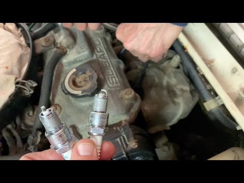 1988 Subaru Justy - Part 2 - Gets Cleaned Up | New Plugs | Battery | Oil & Filter Change!!!!