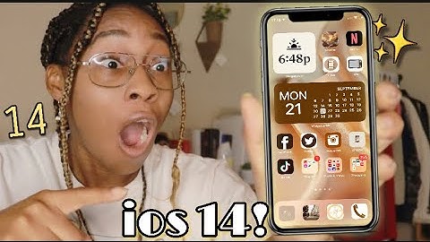 IOS 14 HOME SCREEN SET UP/ CUSTOMIZATION TUTORIAL! IPhone Update Tricks You Should Know! |Favour