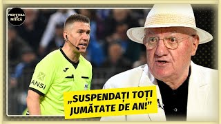 Mitica Dragomir A LUAT FOC dupa SCANDALUL DE ARBITRAJ de la U Craiova - Dinamo 2-1: „NERUSINARE!”