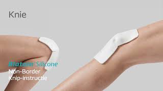 Knipinstructie Wondverband Knie