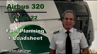 A320 Fuelplanning Loadsheet