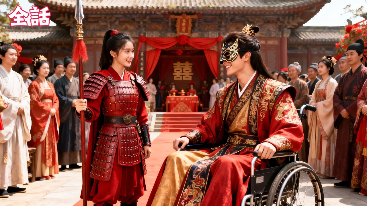 【日本語吹き替え】女将軍は浮気した婚約者と婚約を解消し、顔に傷を負った王子と結婚する。ところが彼は傷を偽装していた！結婚後は彼に溺愛されることに！