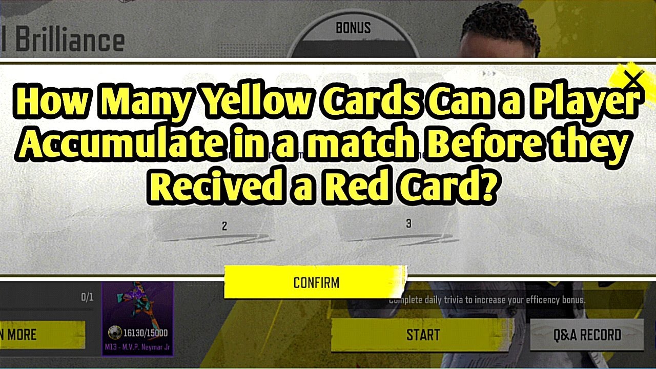 How Many Yellow Cards Can A Player Accumulate In A Match Before They