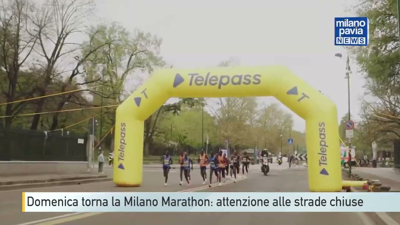 Domenica torna la Milano Marathon: attenzione alle strade chiuse