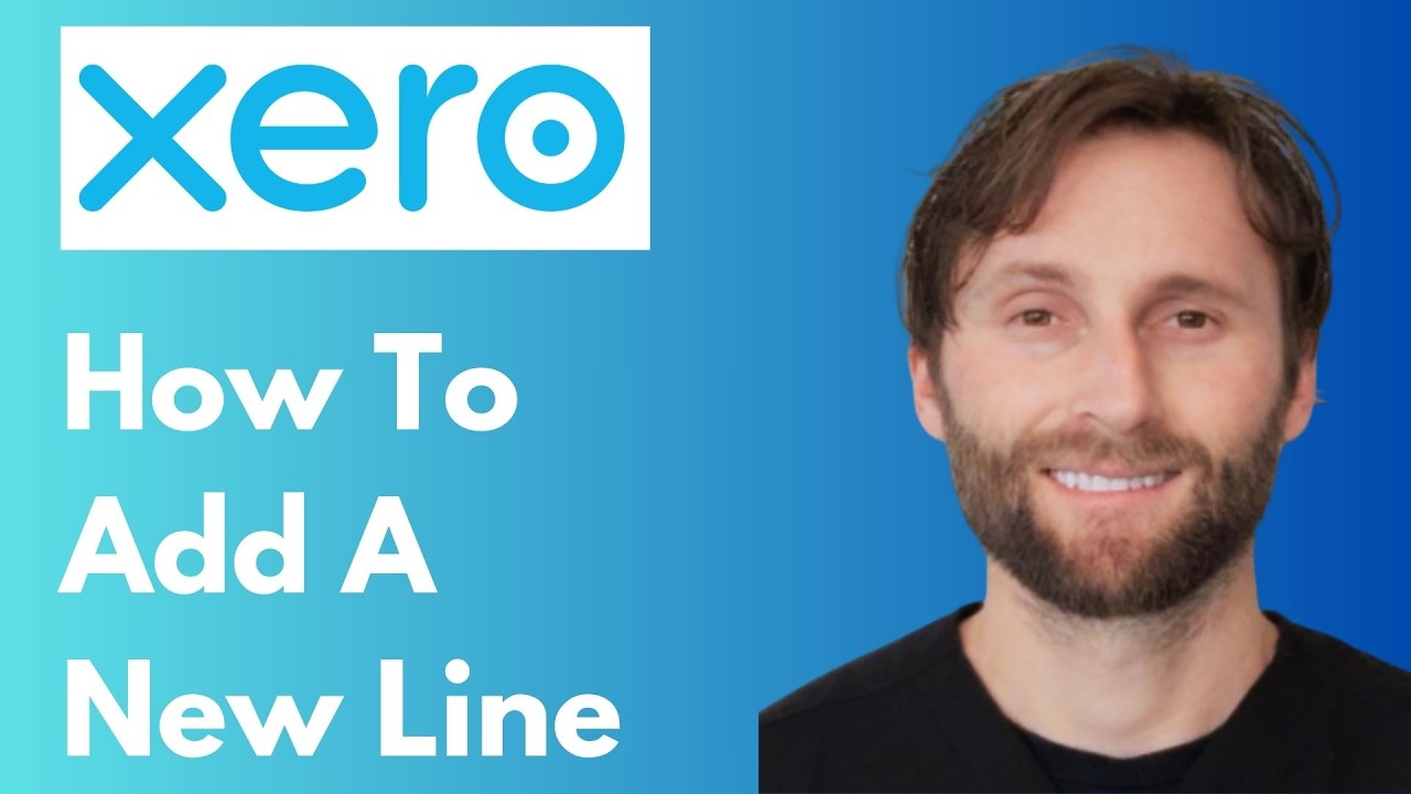 Xero New Invoicing: How to Add a New Line [Full Guide 2026] - YouTube