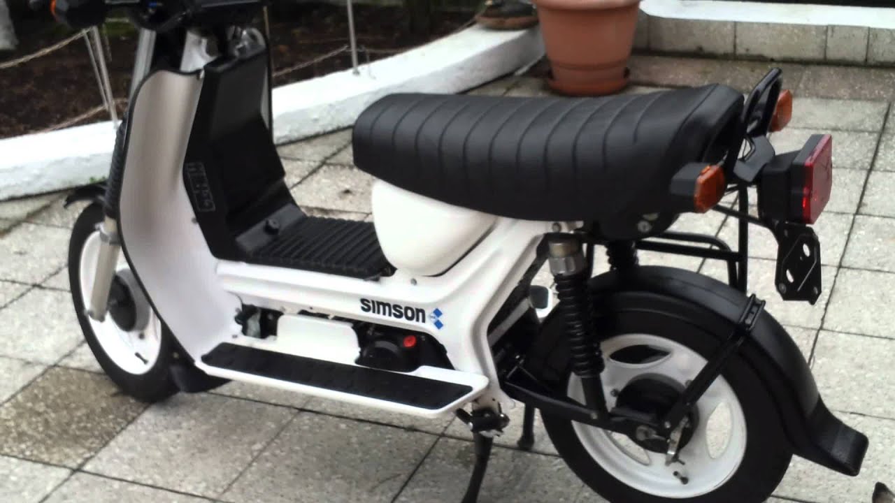 Simson sr80/1 CE Oryginał DDR - YouTube