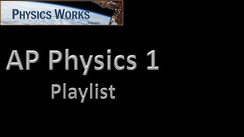 AP Physics 1 - Intro