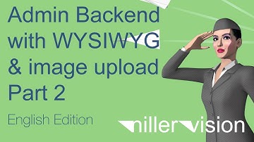 Web tutorial. Admin backend with WYSIWYG #2 (English Edition)