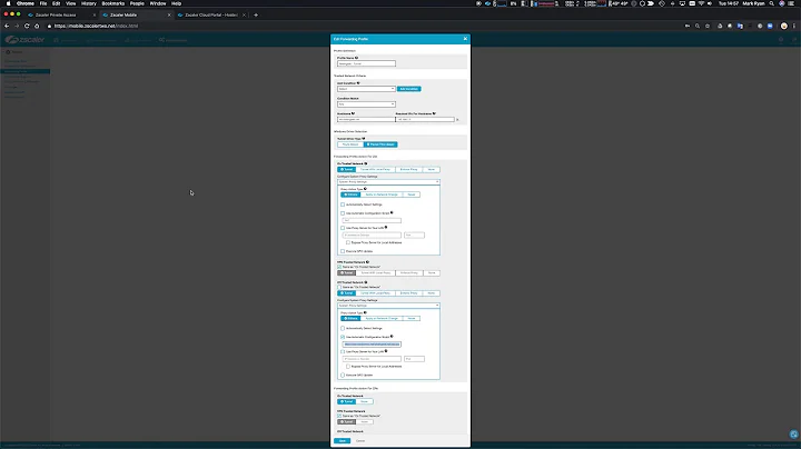 Zscaler App - IP Anchoring