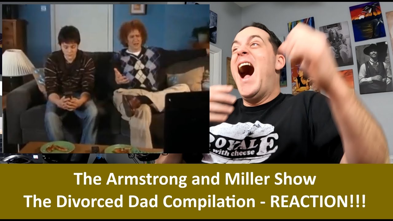 Реакция американцев на шоу Армстронга и Миллера — подборка разведённых отцов РЕАКЦИЯ
