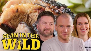 Rooster Teeth And Sean Evans Sample New York City Bbq Sean In The Wild