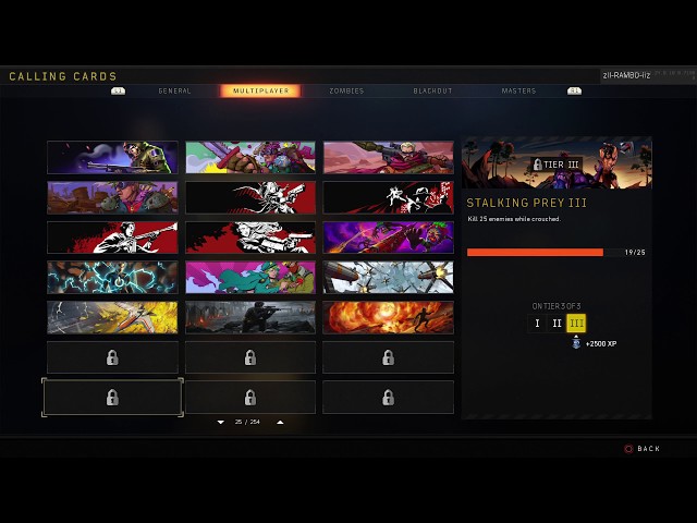 Black Ops 4-All Calling Cards in BO4 - YouTube Black Ops 4-All Calling Cards in BO4 - YouTube