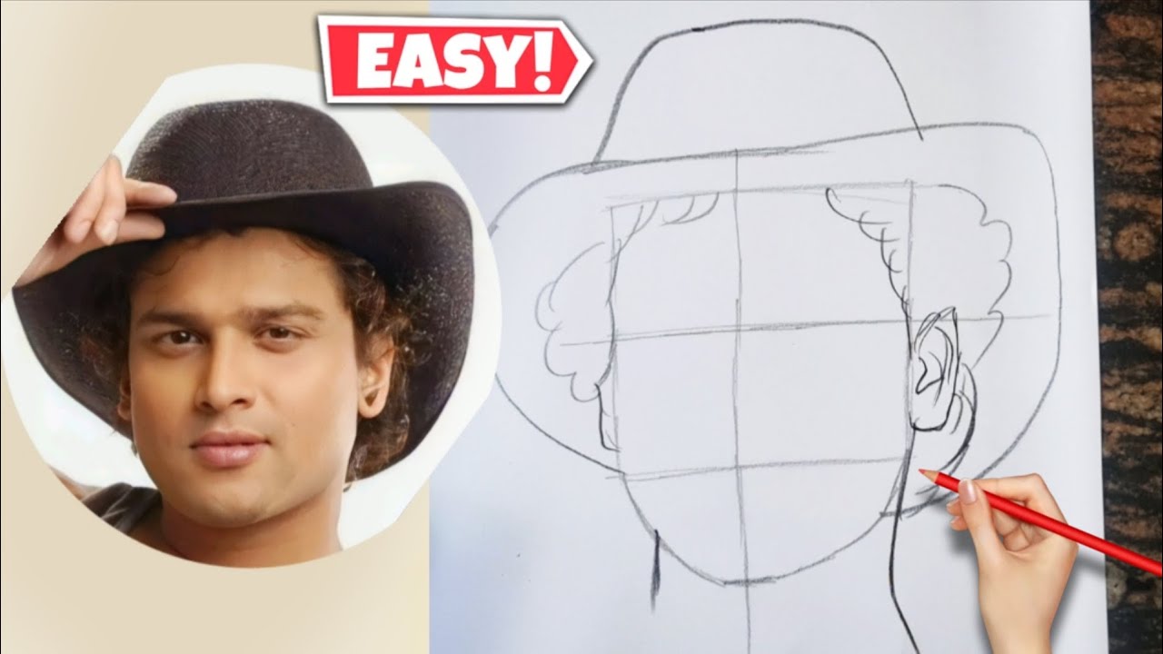 Zubeen Garg Drawing | How to draw Zubeen Garg 