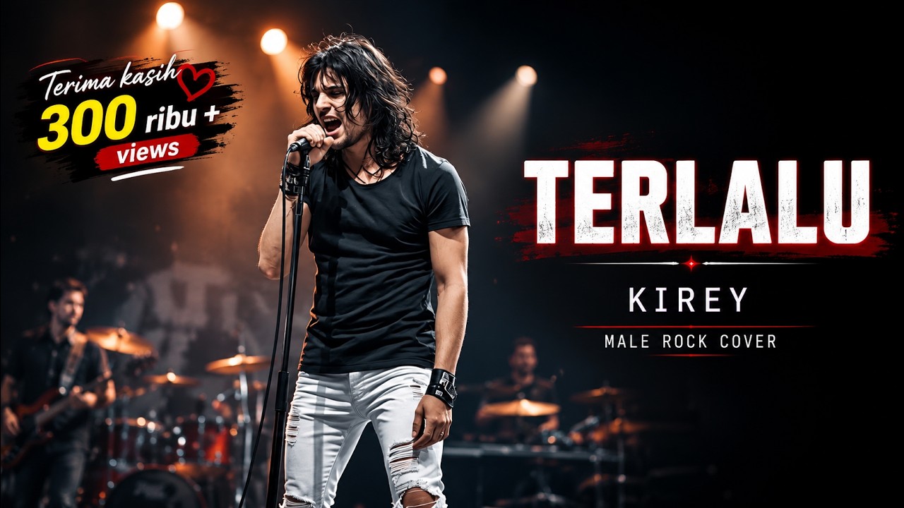 Kirey – TERLALU | Rock Ballad 90’an | Key Tinggi, Chorus Meledak