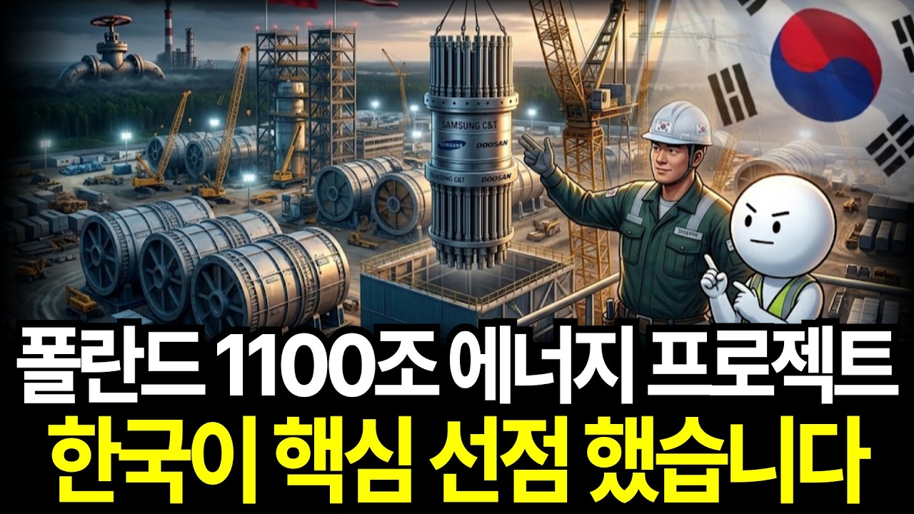 폴란드 960조 에너지 프로젝트 한국이 핵심 선점 했습니다