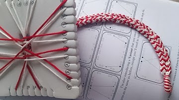 Kumihimo Tutorial Hard Professional Technique ... Desigual Style