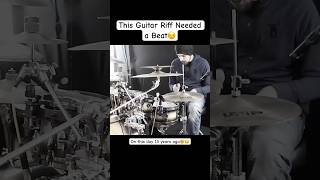 This Guitar Riff Needed a Drum Beat
This Guitar Riff Needed a Drum Beat This Guitar Riff Needed a Drum Beat