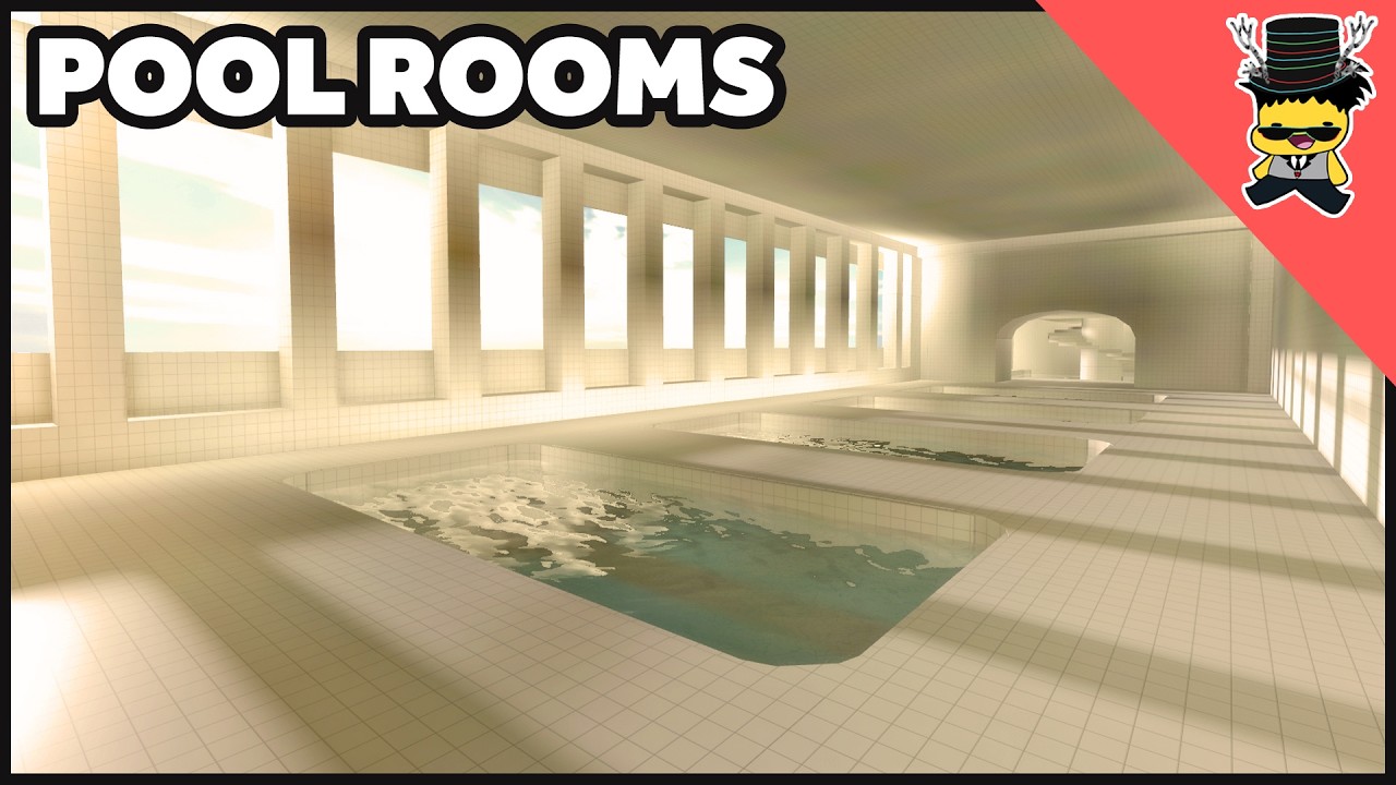 Я воссоздал комнаты с бассейном.