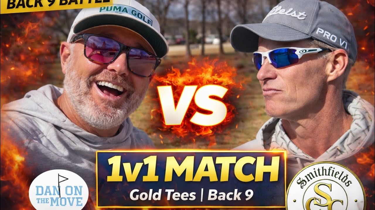 Gold Tees. Back 9. 1v1. It gets intense. 🔥