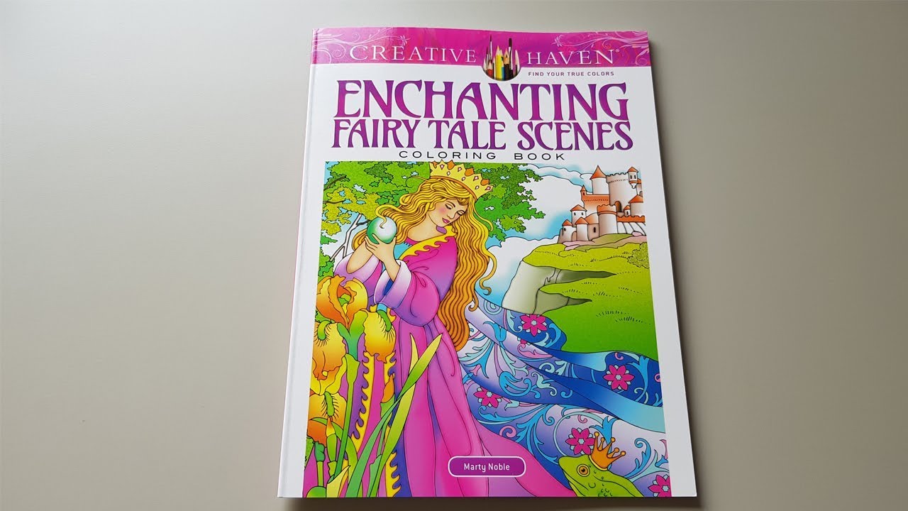 Creative Haven Enchanting Fairy Tale Scenes flipthrough