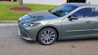 Player Profile Discover The All-New Sunlit Green 2019 Lexus ES350