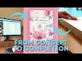 How i created my first planner  from concept to completion