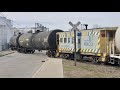 Remote Control Railroad Switching With A CSX Caboose! Switching Industrial Railroad Spur, CSX Action