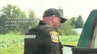 Law enforcement warning of speeding dangers