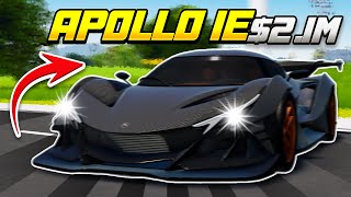Customizing My New Apollo In Vehicle Legends Roblox