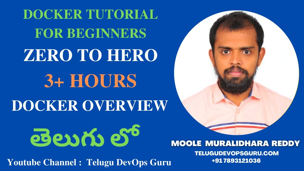 Docker Overview in Telugu | Telugu DevOps Guru | Learn DevOps from ...
