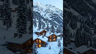Beautiful View 🪟😍 #mountains #beautifulview #snow