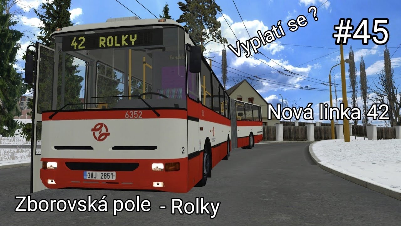 Nová linka je tu Linka 42 Zborovská pole - Rolky