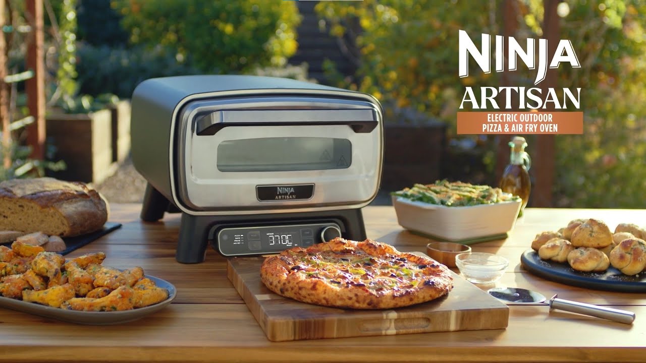 Ninja Artisan MO201UK Electric Outdoor Pizza Oven & Air Fryer