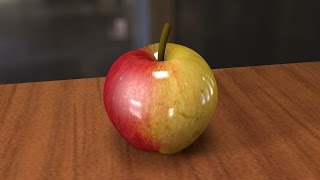 Modelling a realistic 3D apple in cinema 4d tutorial