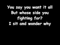 Alex Band - Only One (WITH LYRICS)