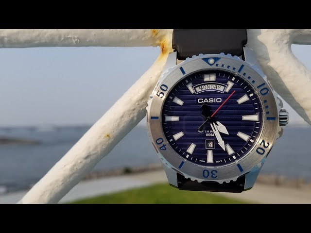 男の夏と腕時計 カジキでもカツオでもないカシオ CASIO mtd-1087 - YouTube