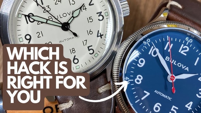 One of the Leading Field Watches Under $500 Gets A Blue Dial - Bulova Hack  A11 - YouTube