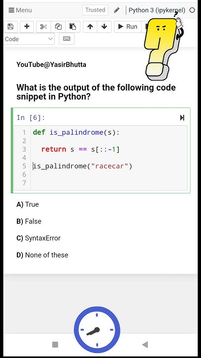 Python Quiz 9: Can You Guess the Output of This Python Palindrome ...